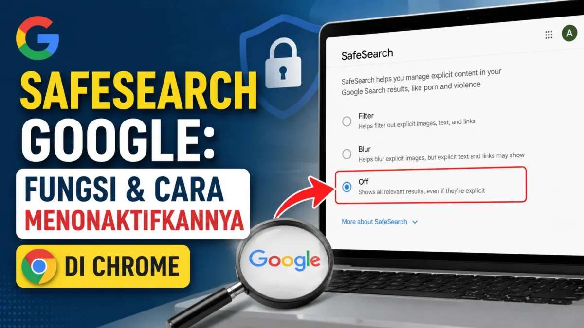 Cara Mengubah dan Menonaktifkan SafeSearch Google