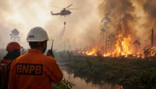 2.610 Hotspot Karhutla Terdeteksi di Kalbar, Jarak Pandang di Bawah 1 Km (Ilustrasi: Ai)
