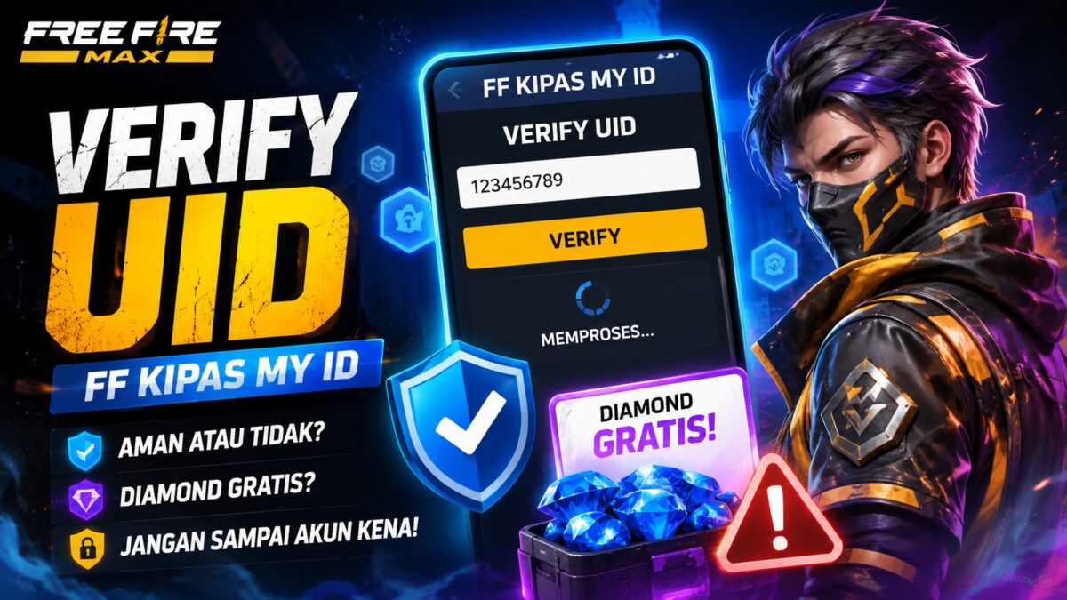 FF Kipas My ID Verify UID Free Fire Max, Benarkah Bisa Dapat Diamond Gratis?