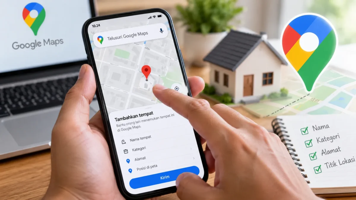 Cara Mendaftarkan Lokasi Rumah di Google Maps, Cukup Lewat HP