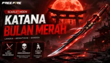 Cara Mendapatkan Skin Katana Bulan Merah Free Fire