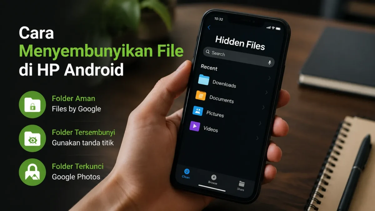 Cara Menyembunyikan File di HP Android, Praktis dan Aman