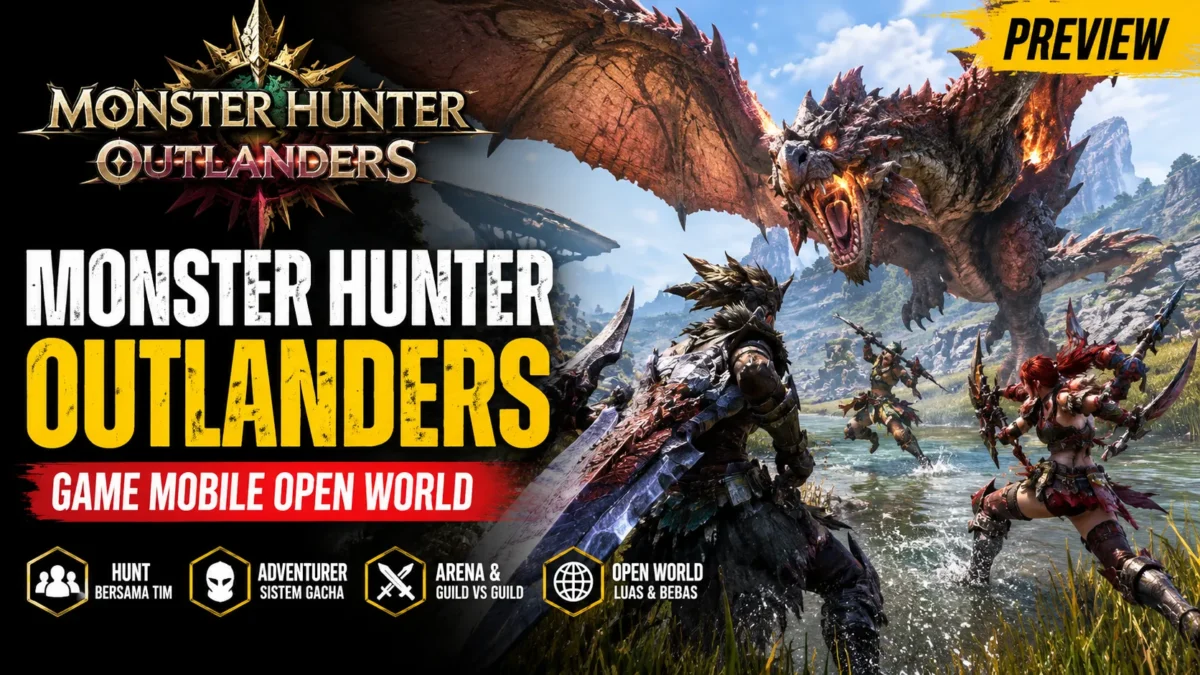 Monster Hunter Outlanders Bawa Sensasi Hunting ke Smartphone