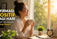 Kata-Kata Afirmasi Positif Pagi Hari agar Lebih Semangat dan Percaya Diri (Foto: ChatGPT)
