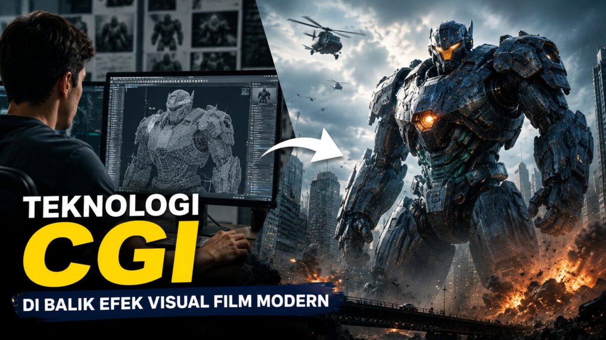 Teknologi CGI Mengubah Film Modern, Begini Cara Efek Visual Dibuat (Foto: ChatGPT)
