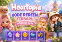 Kode Redeem Heartopia Agustus 2026 Resmi Dirilis, Segera Klaim Hadiahnya (Foto: duniagames)