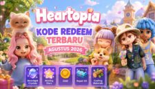 Kode Redeem Heartopia Agustus 2026 Resmi Dirilis, Segera Klaim Hadiahnya (Foto: duniagames)