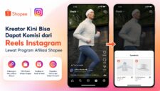 Reels Instagram Kini Bisa Jadi Sumber Komisi Shopee (Foto: Kompas/ Ai)