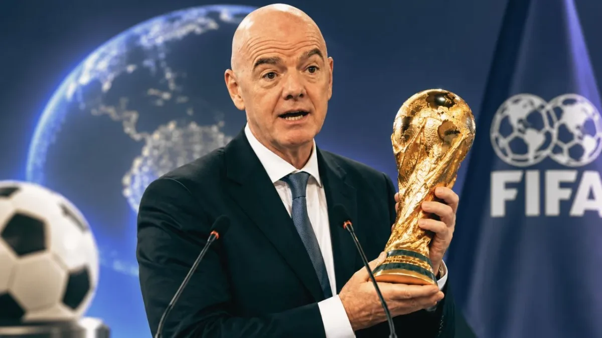 Presiden FIFA Gianni Infantino (Foto: REUTERS/Denis Balibouse/sport.detik)