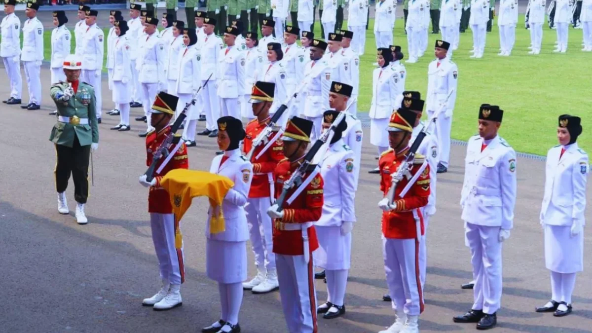 76 Pelajar Terpilih Jadi Paskibraka Nasional 2026 (Foto: setneg.go.id)