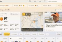 MSN Weather Windows 11 Ternyata Bisa Habiskan RAM 1,2 GB (Foto: PCWorld/medcom)