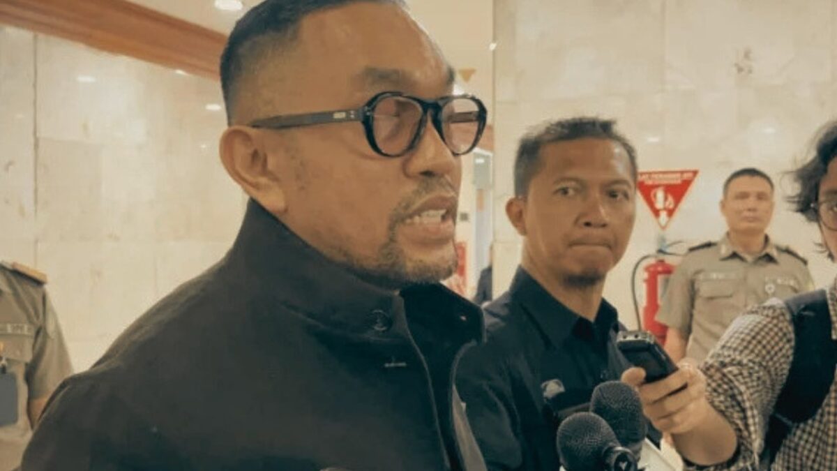 Wakil Ketua Komisi III DPR Ahmad Sahroni (Foto ; RRI/Ryan Suryadi)
