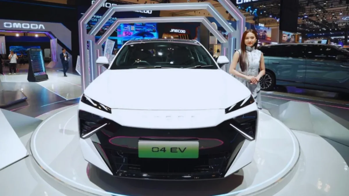 Omoda O4 Siap Ramaikan Crossover Listrik Rp400 Jutaan (Foto: Omoda Jaecoo/medcom)