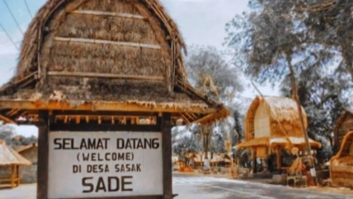 Desa Sade Lombok, Kampung Adat Suku Sasak yang Terdampak Kebakaran (Foto: osc.medcom)