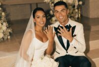 Cristiano Ronaldo Resmi Menikahi Georgina Setelah Satu Dekade (Foto: Instagram @FabrizioRom/medcom)