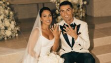 Cristiano Ronaldo Resmi Menikahi Georgina Setelah Satu Dekade (Foto: Instagram @FabrizioRom/medcom)
