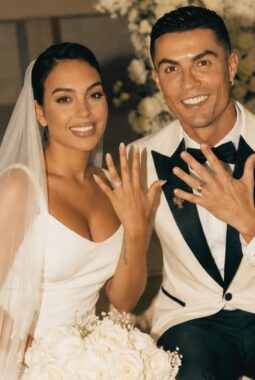Cristiano Ronaldo Resmi Menikahi Georgina Setelah Satu Dekade