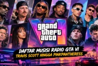 Musisi Radio GTA VI, Travis Scott hingga PinkPantheress 