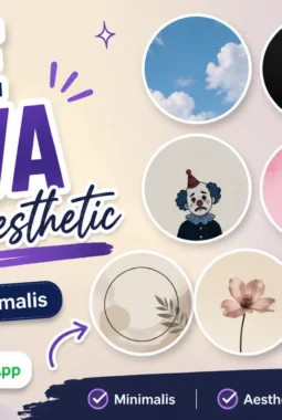 10 Ide PP WA Kosong Aesthetic yang Simpel dan Elegan