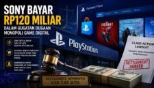 Dugaan Monopoli Game Digital, Sony Bayar Rp120 Miliar