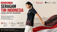 Seragam Tim Indonesia di Asian Games 2026 Bawa Motif Wastra Nusantara (Foto: Ghea Studio/Sarinah/Tim Indonesia/medcom)
