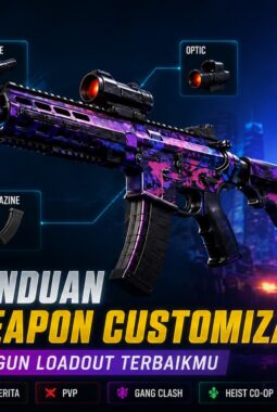 Weapon Customization Gangstar Mirage City, Begini Cara Bikin Loadout