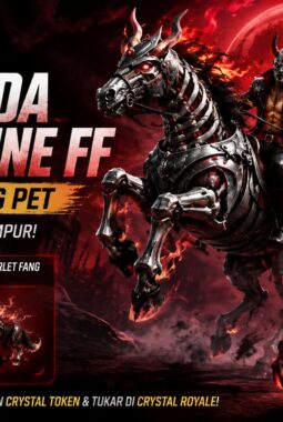 Skin Kuda Moonshine FF Hadir, Ini Cara Mendapatkan Scarlet Fang