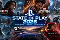 Ilustrasi: State of Play 2026 menghadirkan sejumlah pengumuman gim dan film, termasuk trailer Marvel’s Wolverine, adaptasi terbaru Resident Evil, Monster Hunter Wilds: Ascendance, Until Dawn 2, Gran Turismo 7, dan Rhapsody in Scarlet.