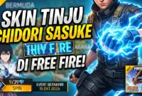 Skin Tinju Chidori Sasuke Free Fire, Ini Cara Dapatnya 