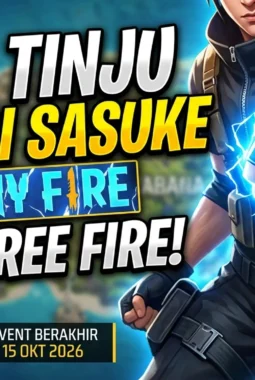 Skin Tinju Chidori Sasuke Free Fire, Ini Cara Dapatnya