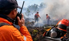 Asap Mengganggu Komunikasi, Relawan Karhutla Banjarmasin Butuh Peralatan Tambahan