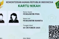 Cara Download Kartu Nikah Digital melalui Simkah Kemenag (Foto: kemenag)