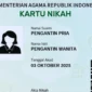 Cara Download Kartu Nikah Digital melalui Simkah Kemenag (Foto: kemenag)