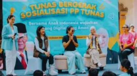 Meutya Hafid Ajak Anak Seimbangkan Aktivitas Digital (Foto: medcom)